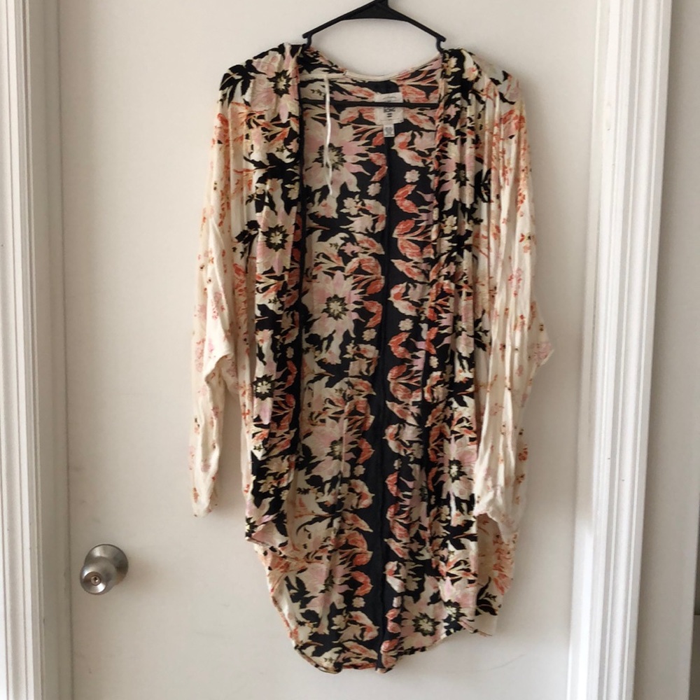 Floral Wrap Coverup